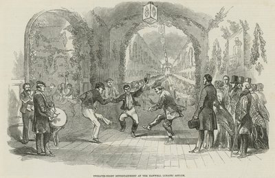 Twelfth Night Entertainment at the Hanwell Lunatic Asylum by English School