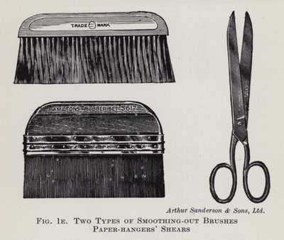 Two Types of Smoothing-out Brushes, Paper-hangers