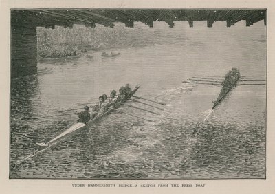 Under Hammersmith Bridge by English School
