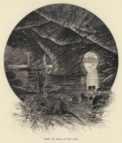Under the Rocks at Torc Lake by English School