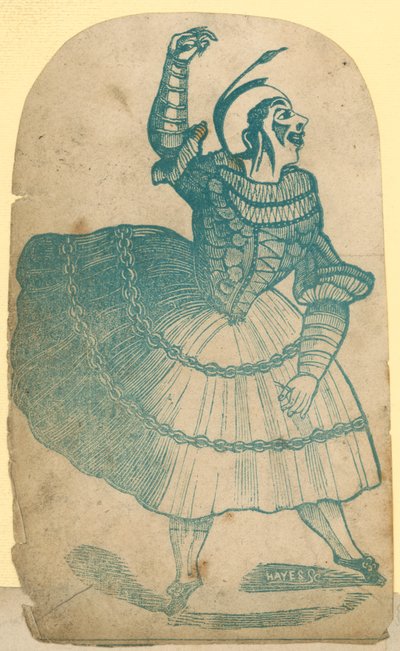 Unidentified clown or jester by English School