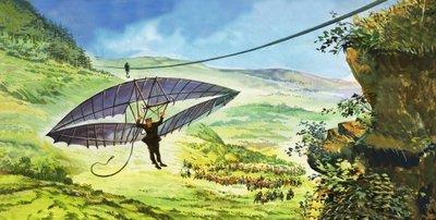 Unidentified Early Attempt to Fly by English School