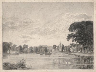 Unidentified lake by English School