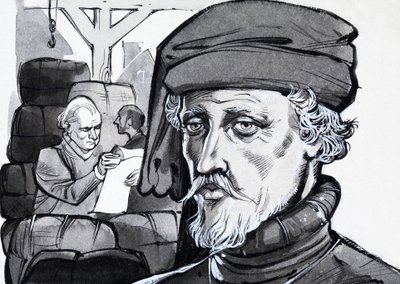 Unidentified Portrait of Merchant by English School