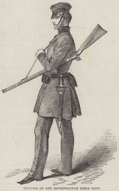 Uniform of the Metropolitan Rifle Club by English School
