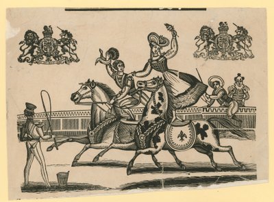 Untitled Circus Scene: Horse Riding by English School