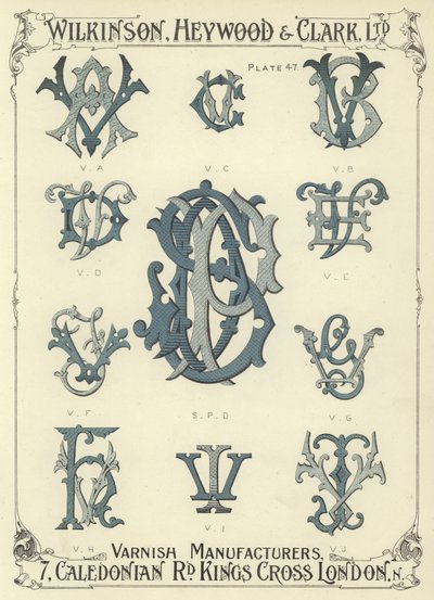 VA, VC, VB, VD, SPD, VE, VF, VG, VH, VI, VJ by English School