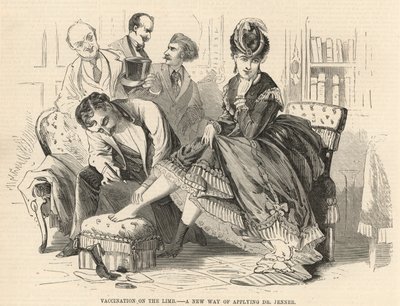 Vaccination on the Limb, a New Way of Applying Dr. Jenner by English School