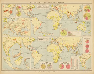 Vegetable Products, Tobacco, Drugs and Spices by English School