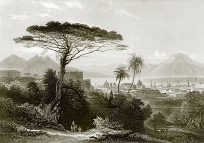 Vesuvius by English School