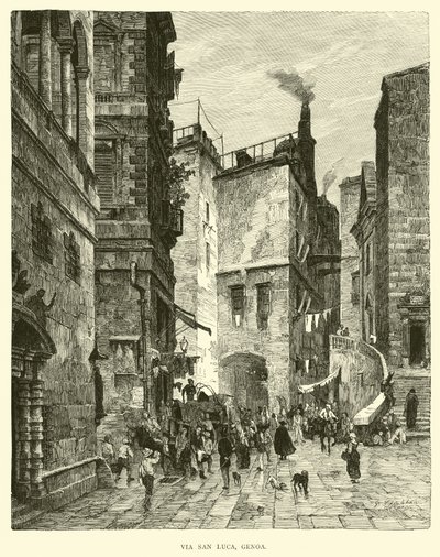 Via San Luca, Genoa by English School