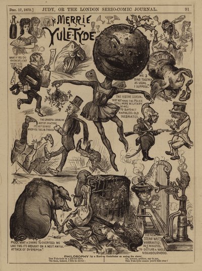 Victorian Christmas by English School