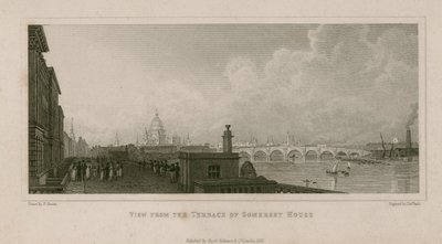 View from the terrace of Somerset House by English School