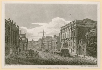 View in Parliament Street by English School