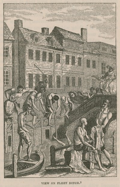 View of Fleet Ditch by English School