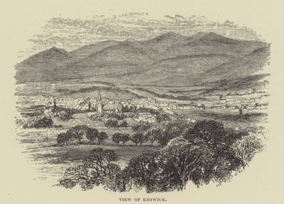 View of Keswick by English School
