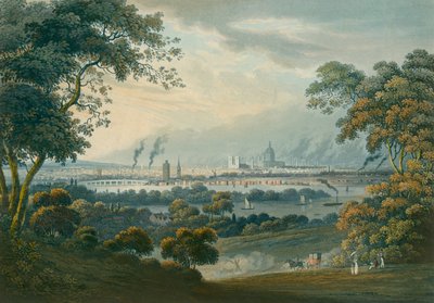 View of London by English School