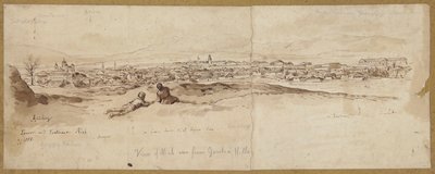 View of Nis from the Goritza Hills, Serbia by English School