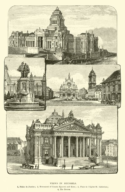 Views in Brussels by English School