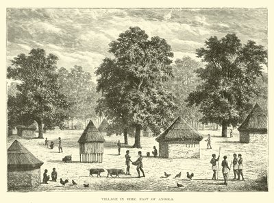 Village in Bihe, East of Angola by English School