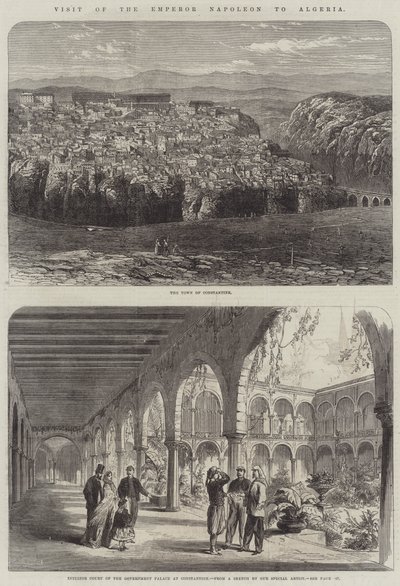 Visit of the Emperor Napoleon to Algeria by English School