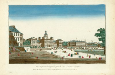 Perspective View of the Grand Place of St James