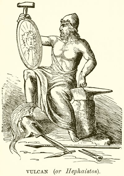 Vulcan (or Hephaistos) by English School