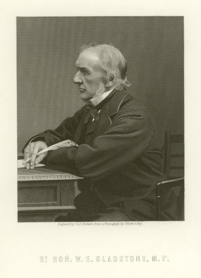 W. E. Gladstone by English School