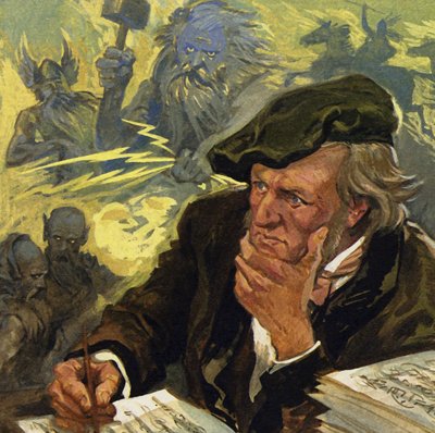 Wagner began making revolutionary speeches and had to flee to Weimar by English School