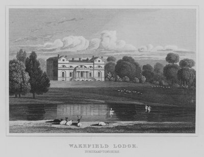 Wakefield Lodge, Northamptonshire by English School