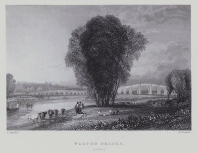 Walton Bridge, Surrey by English School