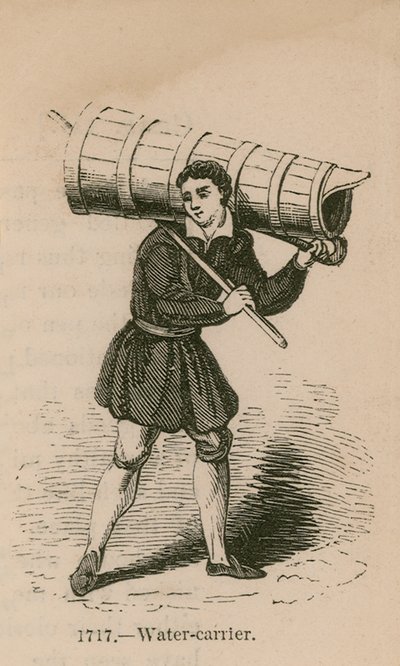 Water Carrier by English School