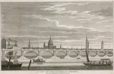 Waterloo Bridge, London by English School