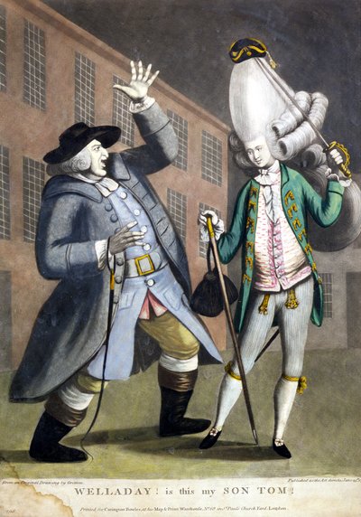 Welladay! Is This My Son Tom, from an Original Drawing by Grimm, Printed for Carington Bowles, London by English School
