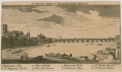 Westminster Bridge by English School