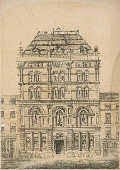 Westminster Palace Hotel by English School