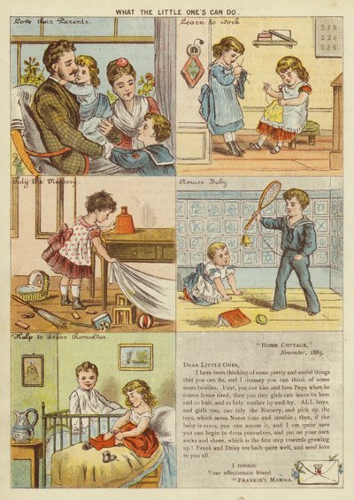 What the little ones can do by English School