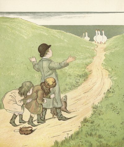 When The Geese Came Over The Lea! by English School