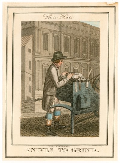 Whitehall. Knives to Grind by English School