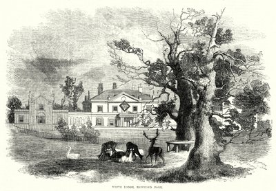 White Lodge, Richmond Park by English School