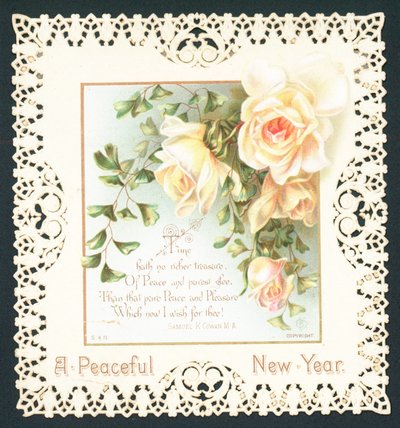 White Roses by English School