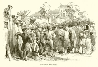 Whitefield Preaching by English School