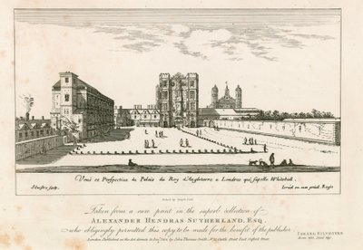 Whitehall in the 17th Century by English School