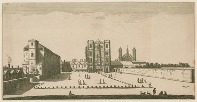Whitehall in the 17th Century by English School