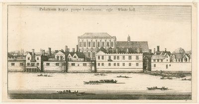 Whitehall Palace by English School