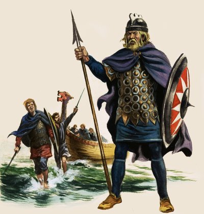 Who Was the Saxon King Who Organised a Fleet to Meet the Threat of Viking Raiders on British Shores by English School