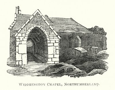 Widdrington Chapel, Northumberland by English School
