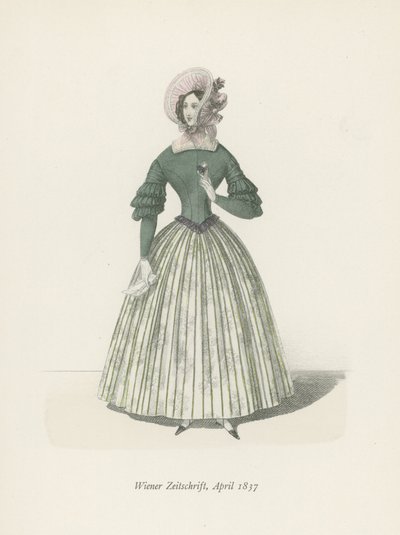 Wiener Zeitschrift, April 1837 by English School