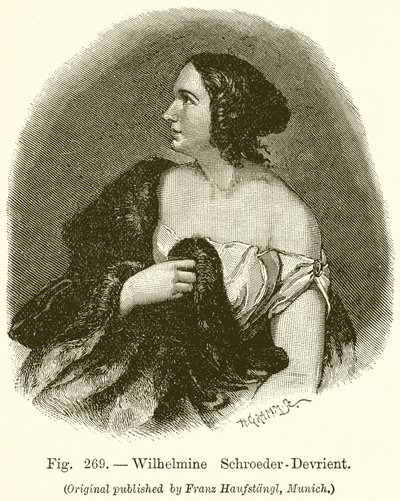 Wilhelmine Schroeder-Devrient by English School
