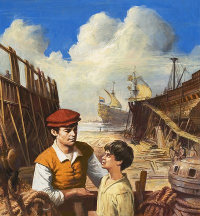Will Adams, the English Marco Polo by English School